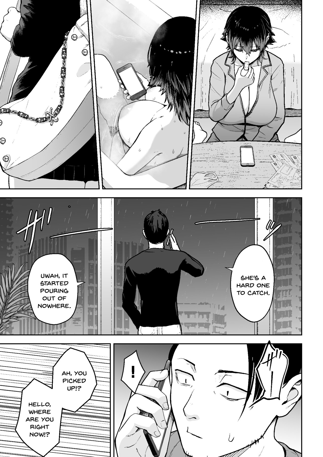 Hentai Manga Comic-The real thing is finally happening - a downer girl-Read-18